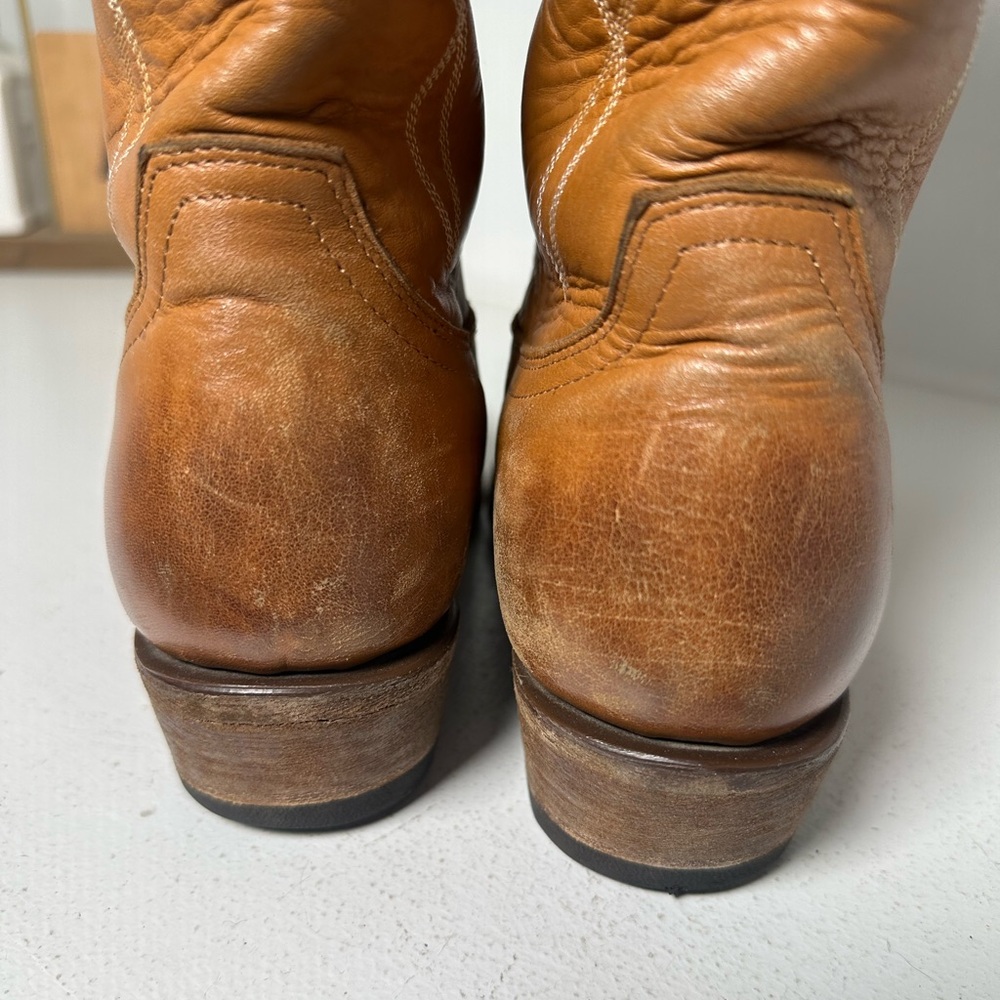 Idyllwind Western Cowboy Boots Tan Leather Embroidered Cowgirl Women’s 9.5B - Picture 7 of 10